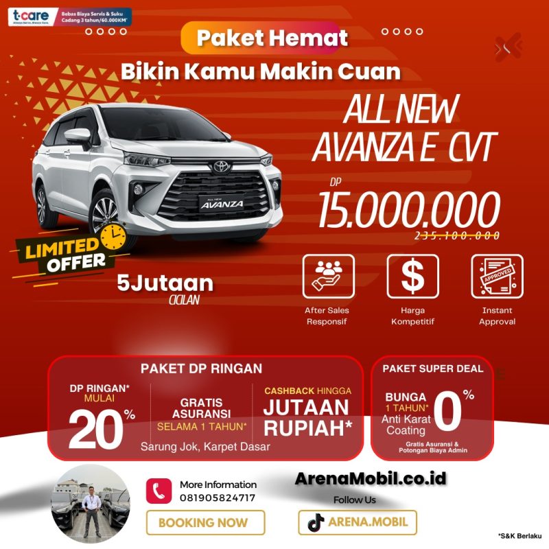 promo mobil toyota